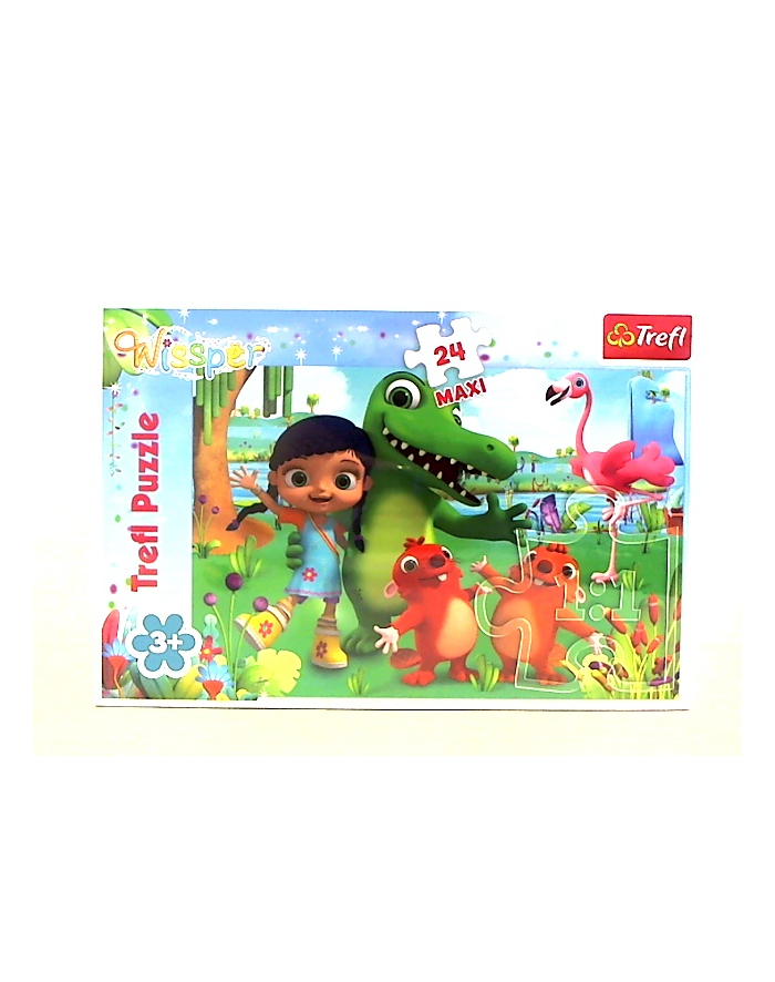 Puzzle 24-Maxi Świat pełen przyjaźni Wissper 14263 Trefl główny