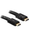 Kabel HDMI Delock HDMI-HDMI v1.4 płaski 3D 2m - nr 14