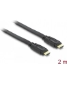 Kabel HDMI Delock HDMI-HDMI v1.4 płaski 3D 2m - nr 17