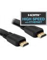 Kabel HDMI Delock HDMI-HDMI v1.4 płaski 3D 2m - nr 19