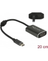 Przełącznik Splitter Delock USB Type-C - HDMI 4K czarny - nr 40