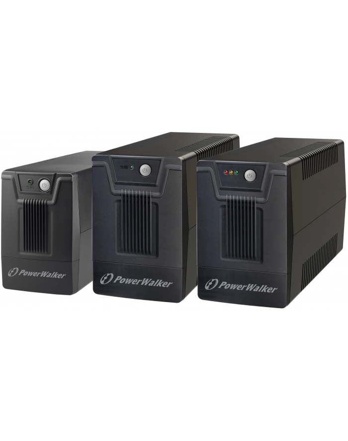 Zasilacz awaryjny UPS Power Walker Line-Interactive 500VA 1RU 4x IEC Out, USB HID/RS-232, Rack 19'' główny
