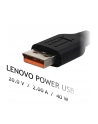 Zasilacz sieciowy Akyga AK-ND-59 do notebooka 20V/2,0A 40W LENOVO POWER USB - nr 4