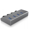 icybox IB-HUB1405C 4 portowy Hub USB 3.0 - nr 1