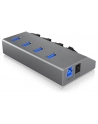 icybox IB-HUB1405C 4 portowy Hub USB 3.0 - nr 4