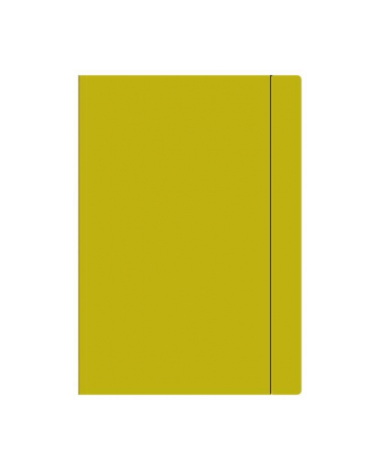 interdruk Teczka z gumką A4+ jednokolorowa żółta