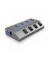 icybox IB-HUB1405C 4 portowy Hub USB 3.0 - nr 6