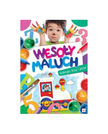 aksjomat Książ. Wesoły maluch Koloruje liczy i pisze