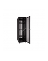 Linkbasic szafa stojąca rack 19'' 47U 800x1000mm czarna (drzwi perforowane) - nr 2