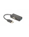 ASSMANN Adapter DisplayPort 1 na 3 HDMI+DVI+VGA kabel multimedialny 0,2m - nr 15