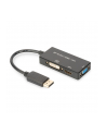ASSMANN Adapter DisplayPort 1 na 3 HDMI+DVI+VGA kabel multimedialny 0,2m - nr 16