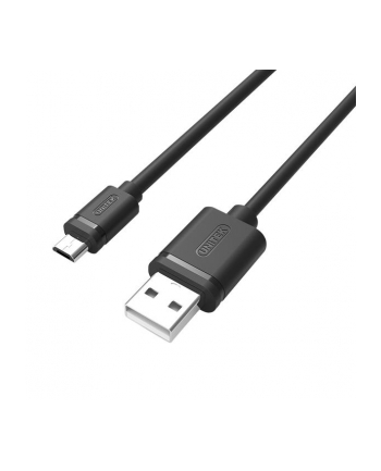 Unitek kabel USB 2.0-micro USB M/M, 1,5m; Y-C434GBK