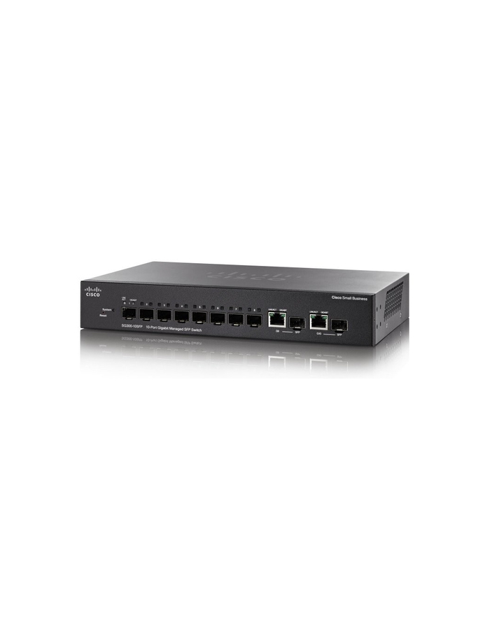 Cisco SG350-10SFP 10-port Gigabit Managed SFP Switch główny