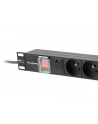 lanberg Listwa zasilająca Rack PDU 1U 7x PL 2m 16A czarna - nr 16
