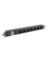 lanberg Listwa zasilająca Rack PDU 1U 7x PL 2m 16A czarna - nr 23