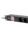 lanberg Listwa zasilająca Rack PDU 1U 7x Schuko 2m 10A czarna - nr 30