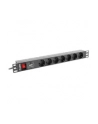 lanberg Listwa zasilająca Rack PDU 1U 7x Schuko 2m 10A czarna - nr 31