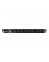lanberg Listwa zasilająca Rack PDU 1U 10x IEC C13 2m 10A czarna - nr 15