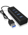 icybox IB-HUB1409-U3 4 portowy Hub USB 3.0 - nr 1