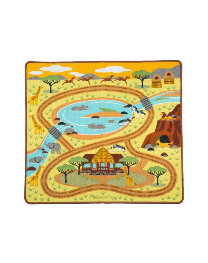 melissa & doug MELISSA Dywan do zabawy - Safari 19428 główny