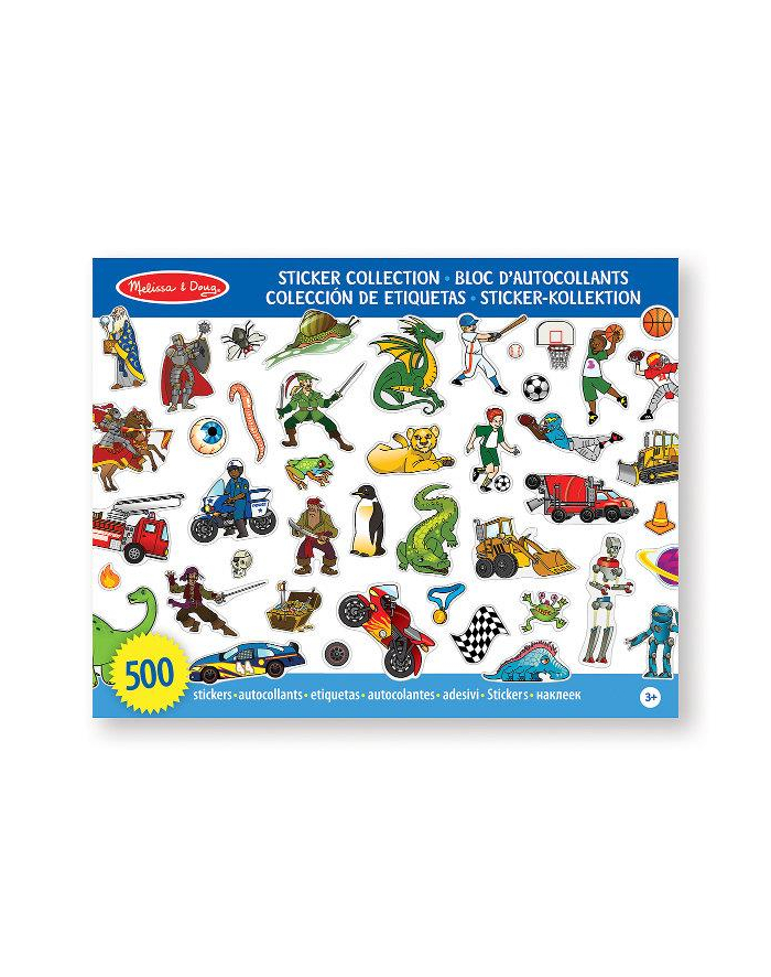 melissa & doug MELISSA Sticker Collection - Blue 14246 główny