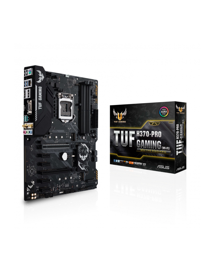 ASUS LGA1151 TUF H370-PRO GAMING (WI-FI), Intel H370, 4xDDR4, VGA główny