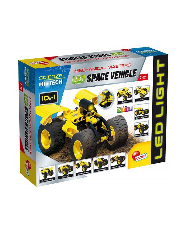 lisciani giochi HI-TECH Pojazd kosmiczny LED 65868 główny