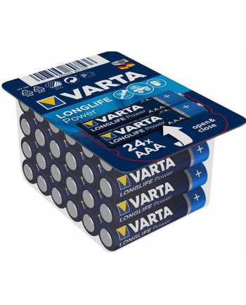 Baterie alkaliczne VARTA R3 (AAA) 24 sztuk HIGH ENERGY