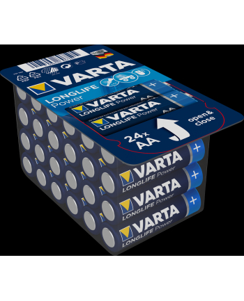 Baterie alkaliczne VARTA R6 (AA) 24 sztuk HIGH ENERGY