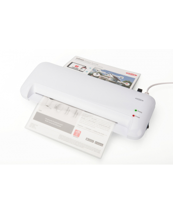 ednet Laminator A4, prędkość: 400mm/min., grubość: 80-125 mikronów, biały