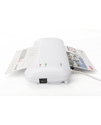 ednet Laminator A4, prędkość: 400mm/min., grubość: 80-125 mikronów, biały