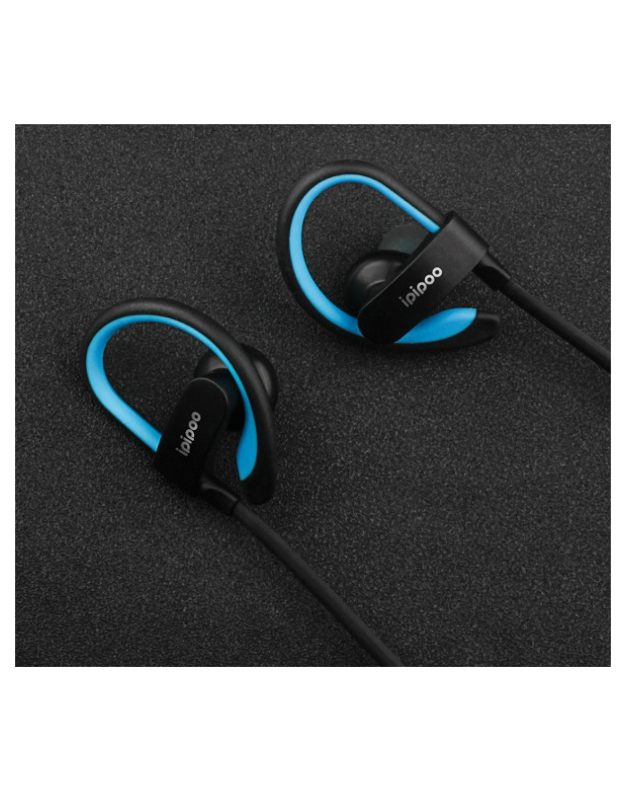 ipipoo iL98BL Niebieskie by AWEI douszne sportowe słuchawki bezprzewodowe Bluetooth 4.2 główny