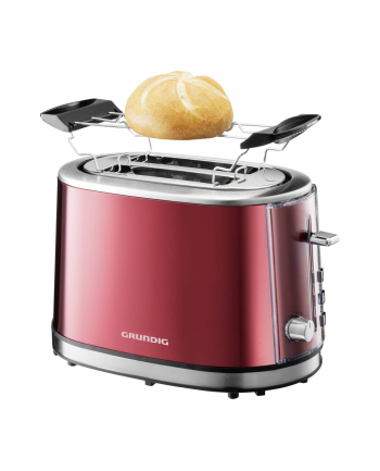 Grundig Grun Toaster TA 6330 - red/steel