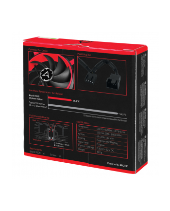 Arctic BioniX F120 red 120mm