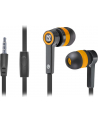 Słuchawki z mikrofonem Defender PULSE 420 douszne 4-pin czarno-pomarańczowe - nr 1