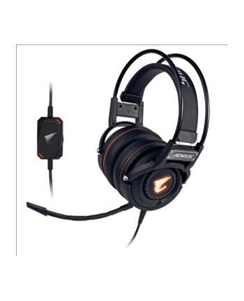 Słuchawki z mikrofonem Gigabyte AORUS H5 Gaming czarne