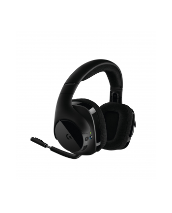 Słuchawki z mikrofonem Logitech G533 bezprzewodowe czarne