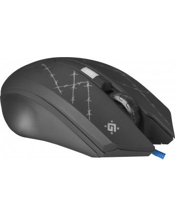 Mysz przewodowa Defender FORCED GM-020L 3200dpi 6P + podkładka Gaming + GRA