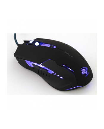 Mysz przewodowa E-Blue Auroza G optyczna Gaming czarno-niebieska