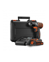 Black&Decker ASD18K auto select cordless screw driller + case + rechargeable battery 1.5Ah - nr 8