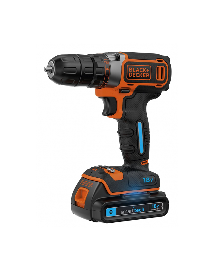 Black&Decker BDCDC18KST SmartTech cordless screw driller + case + rechargeable battery 1.5Ah główny