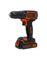Black&Decker BDCDC18K-QWBlack + Decker BDCDC18K-QW 18 V Cordless Drill with Battery Charger 3 h - nr 1