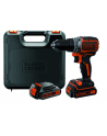 Black&Decker BL186KB cordless screw driller + case + 2 Batteries 1.5Ah - nr 1