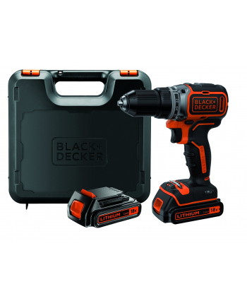 Black&Decker BL186KB cordless screw driller + case + 2 Batteries 1.5Ah