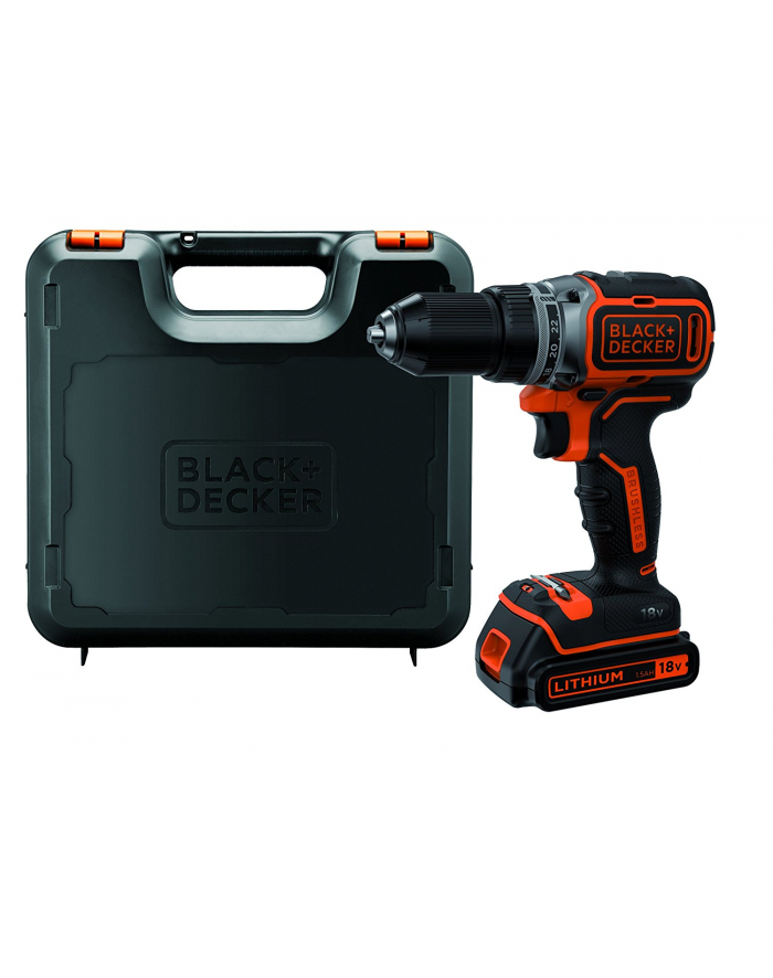 Black&Decker BL186K cordless screw driller + case + rechargeable battery 1.5Ah główny