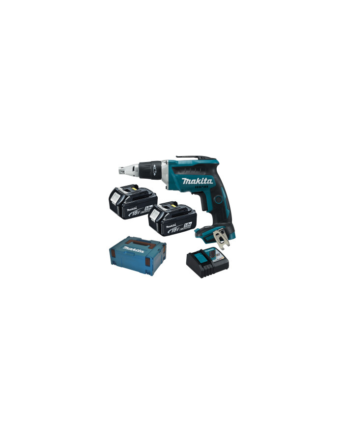 Makita DFS452RTJ cordless drywall screwdriver + MAKPAC + 2 Batteries 5.0Ah główny