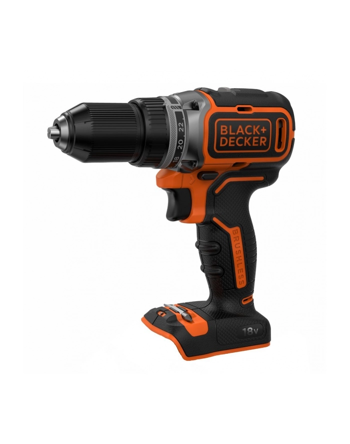 Black&Decker BL186N-XJBlack&Decker BL186N-XJ 18 V Brushless Lithium-Ion Drill Driver Bare Unit - Black główny