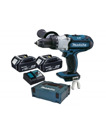 Makita DDF451RTJ cordless screw driller + MAKPAC + 2 Batteries 5.0Ah