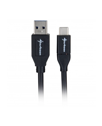 Sharkoon USB 3.1 Cable A-C - black - 0.5m
