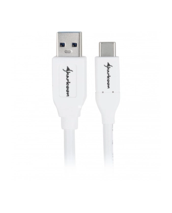Sharkoon USB 3.1 Cable A-C - white - 0.5m